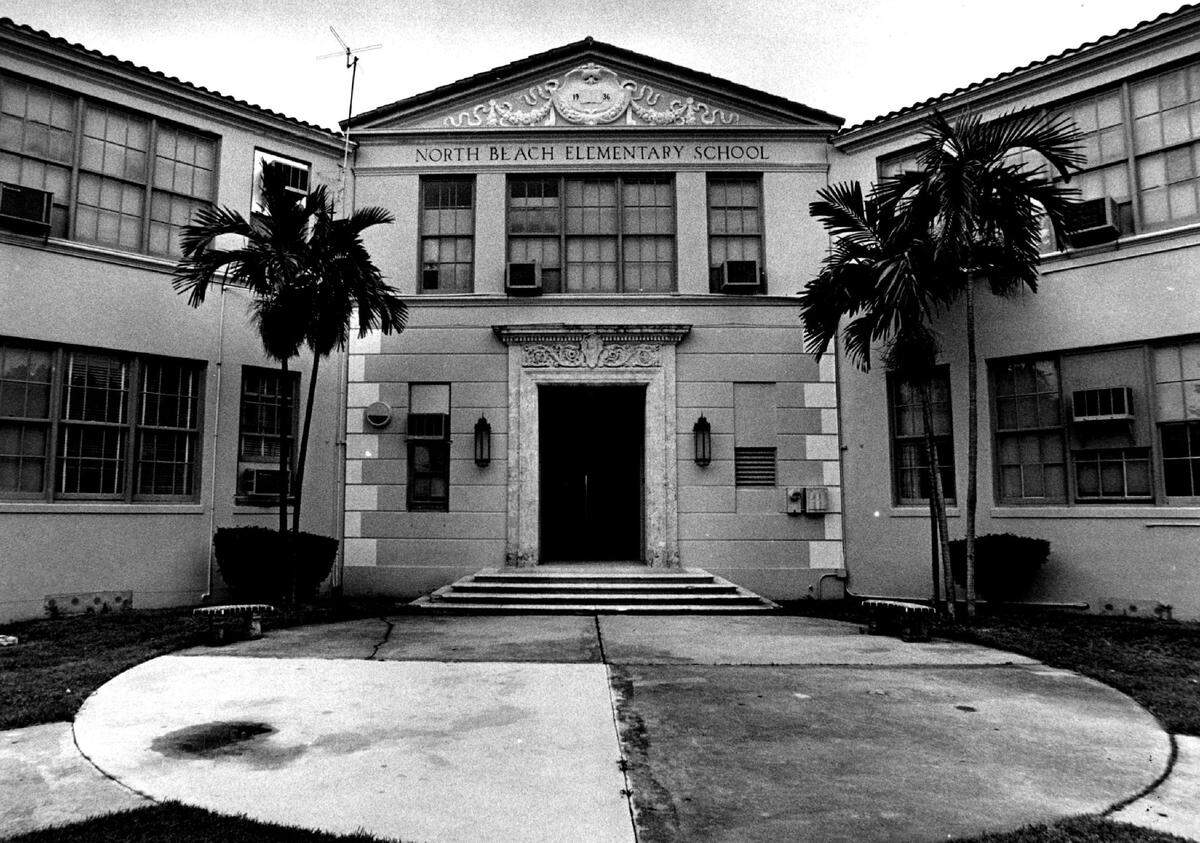 In 1985, North Beach Elementary at 4100 Prairie Ave.