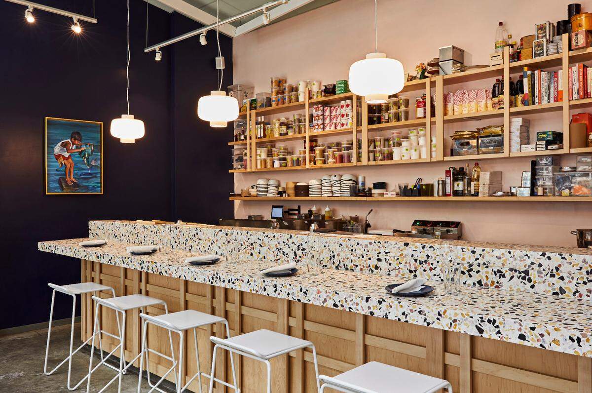 El mostrador de Itamae, en Design District. El restaurante será sustituido por B-Side, un concepto de sushi que dirigirá Fernando Chang.