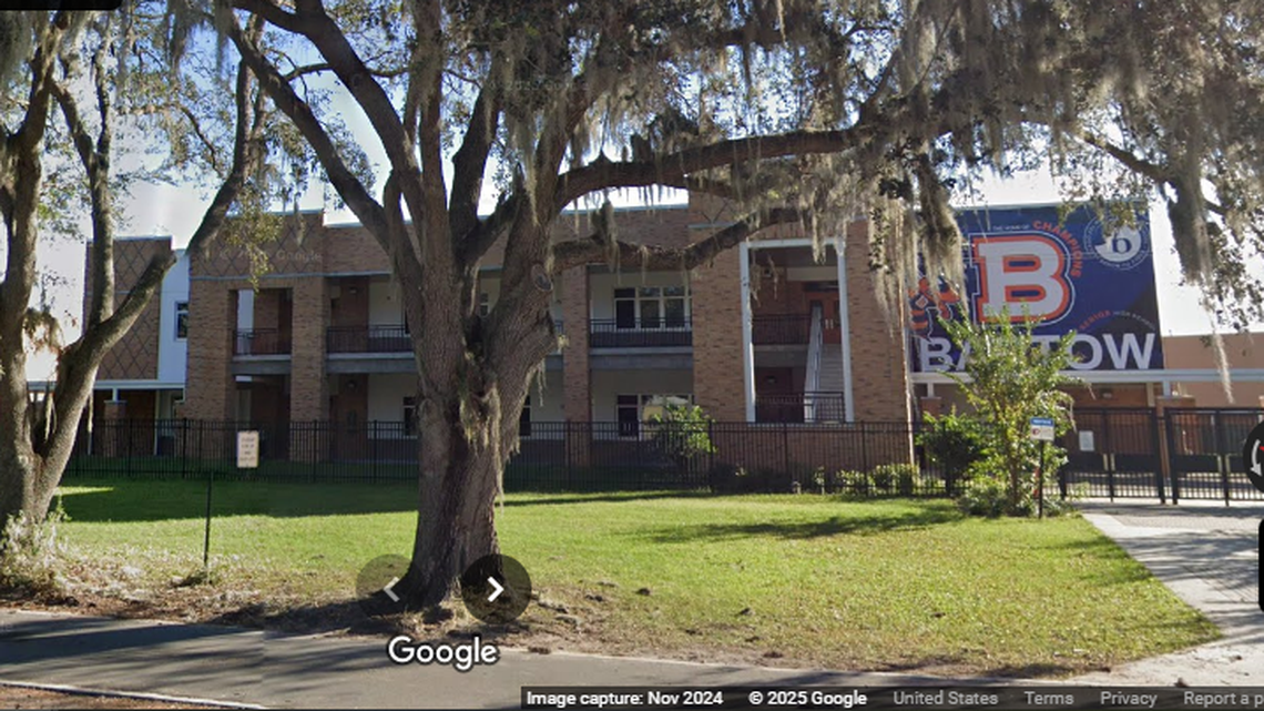 Tyler Eden, 31, is a coach and teacher at Bartow High School in Florida, where the offenses are alleged to have occurred, the Polk County Sheriff’s Office said.