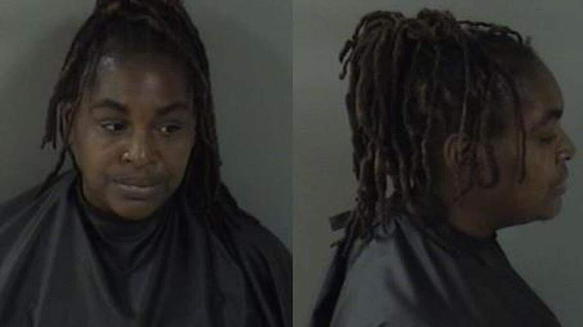 Crystal Ross in a trademark Indian River County Sheriff’s Office mugshot