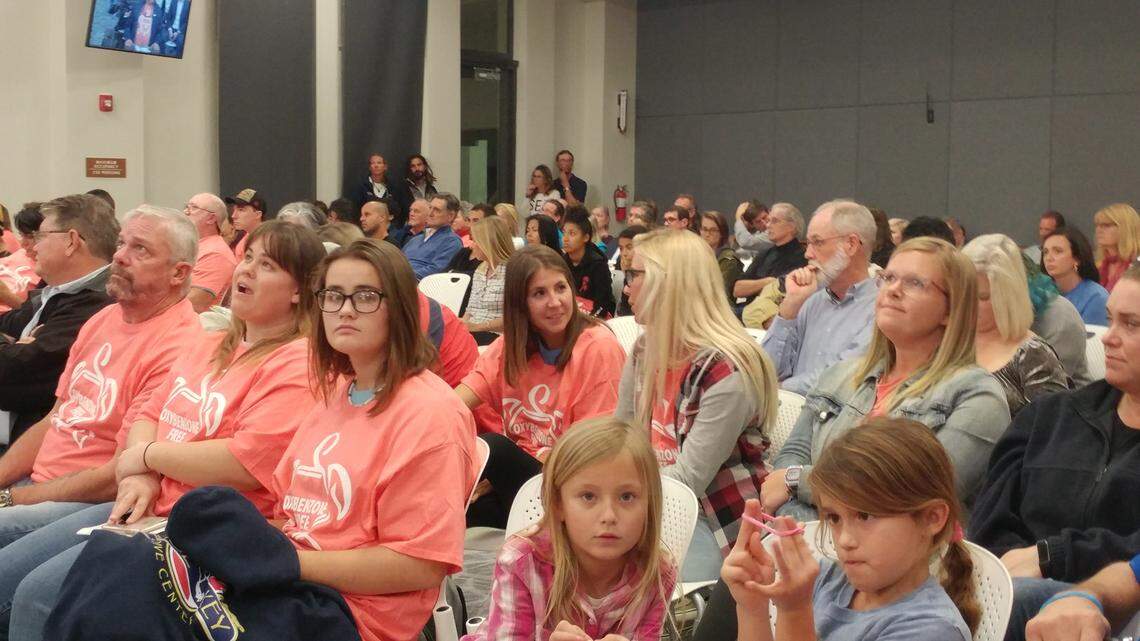 Key West CIty Hall was packed with people who wanted the commission to pass a ban on the sale of certain sunscreens.