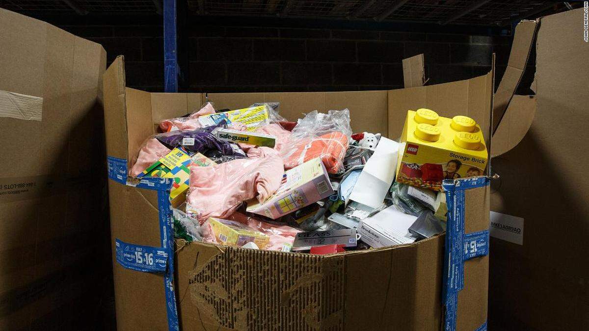 About one-third of items purchased online are returned. Some are resold, some end up in landfills.