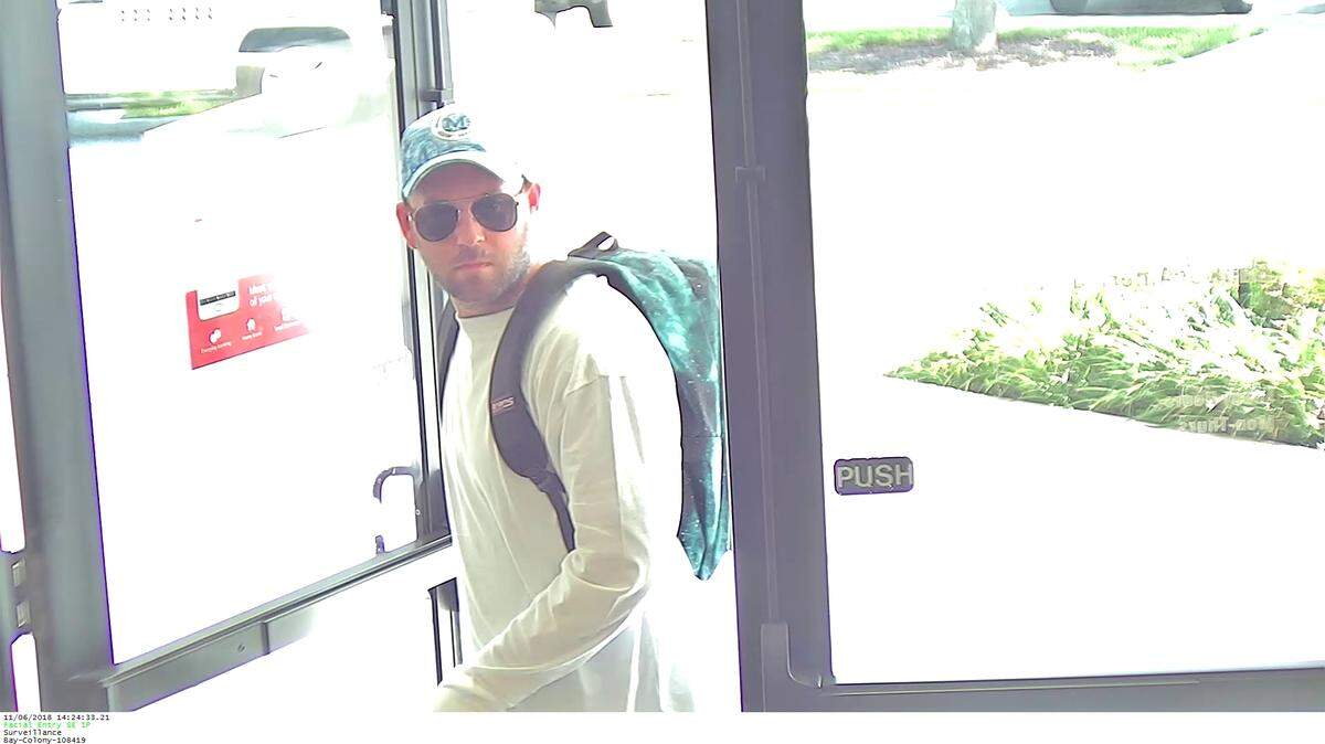 On Nov. 6, 2018, the FBI released photos of a man who agents say robbed a Fort Lauderdale Bank of America. David Brasher later pleaded guilty to two counts of bank robbery and one count of attempted carjacking. He was sentenced Wednesday to 66 months in federal prison, followed by three years of supervised release.
