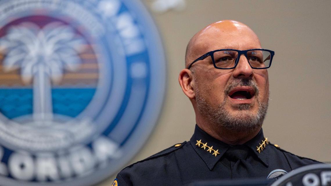 Was Miami police chief ‘campaigning on the job’? Commissioner calls for his removal