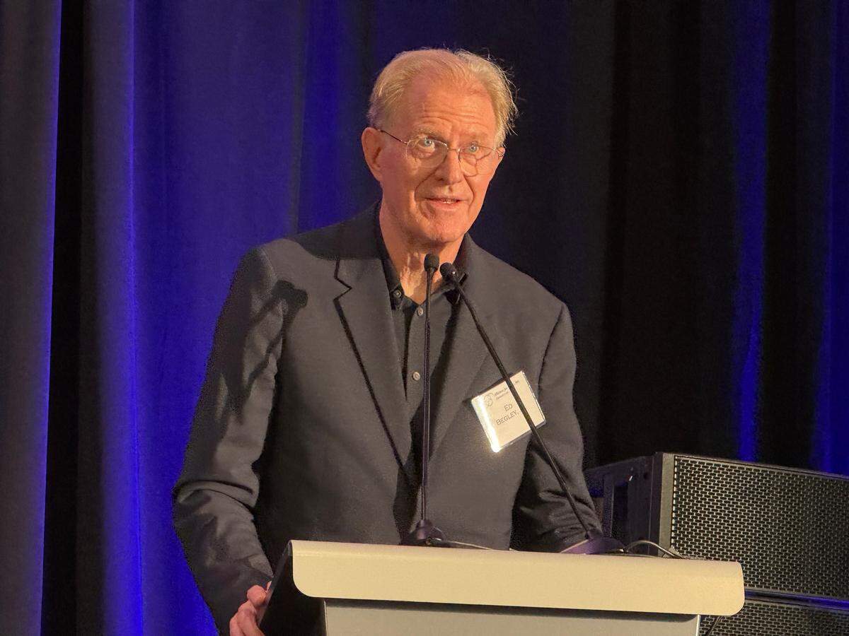 Actor Ed Begley, Jr. was the keynote speaker at the 2024 “New Face of Aging” conference hosted by the Alliance for Aging in Coral Gables, FL on May 30, 2024.
