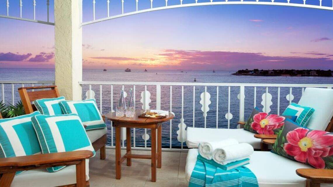 Live in the lap of luxury — at least for a weekend — at the end of Key West’s historic Duval Street
