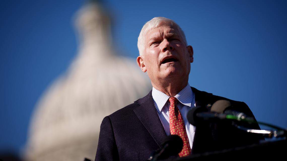 Rep. Pete Sessions (R-Texas) who testified Monday, April 27, 2026, as a defense witness for former GOP Miami-Dade Congressman David Rivera. Rivera is on trial in Miami federal court on charges that he failed to register as a foreign agent for the Venezuelan government. 