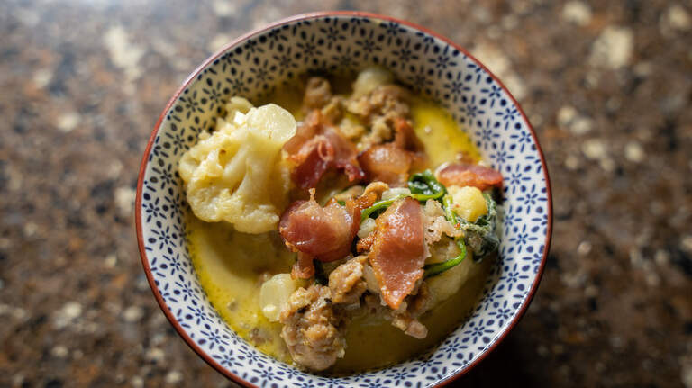 This one-pot Zuppa Toscana is keto-friendly and packed with flavors