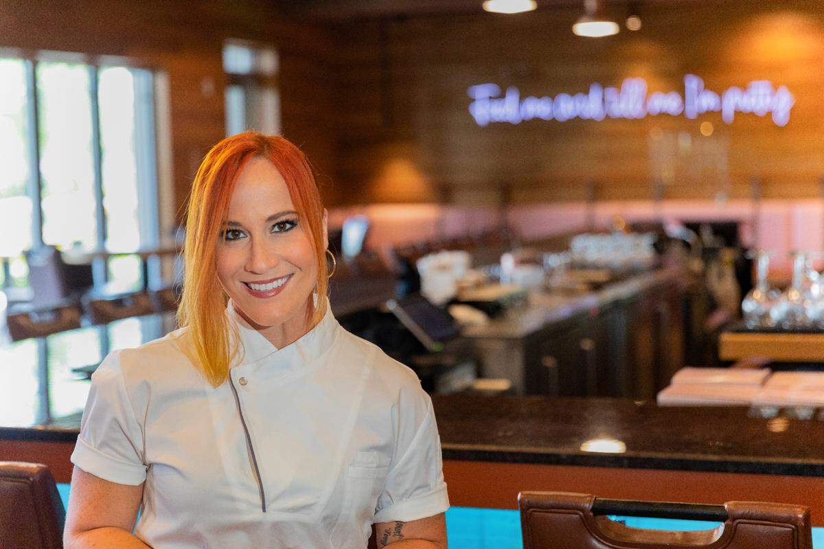 Chef Adrianne Calvo of Chef Adrianne’s Vineyard Restaurant & Bar in Kendall at the Palms at Town & Country Mall.