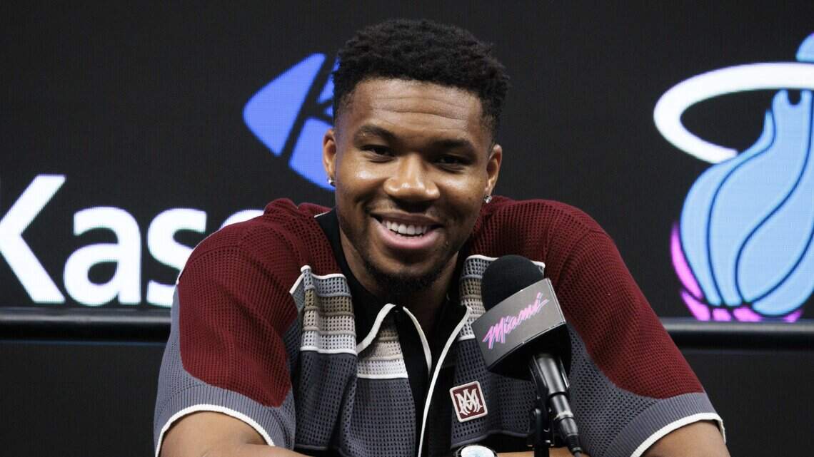 Inside Giannis Antetokounmpo’s first day with Heat, including talks with Spoelstra and Jovic