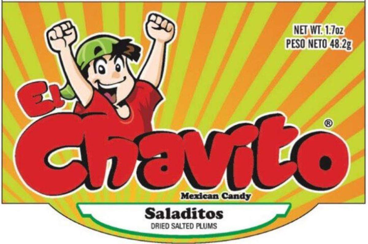 Label for El Chavito Dried Salted Plums