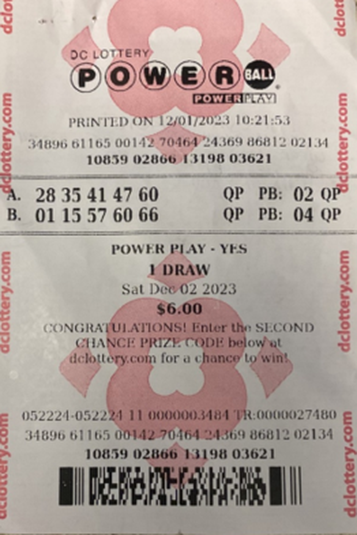 The couple plans to save most of their “life-changing” prize, they told officials.
