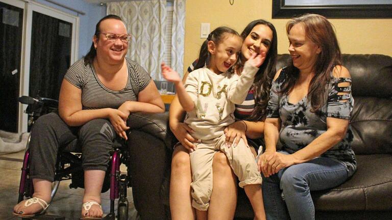 Mother had multiple sclerosis and then she caught COVID. Can you help this family?