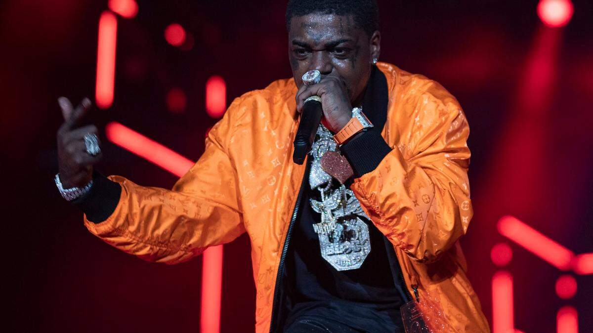 Kodak Black performs at Rolling Loud at Hard Rock Stadium in Miami Gardens, Florida on Sunday, July 24, 2022.