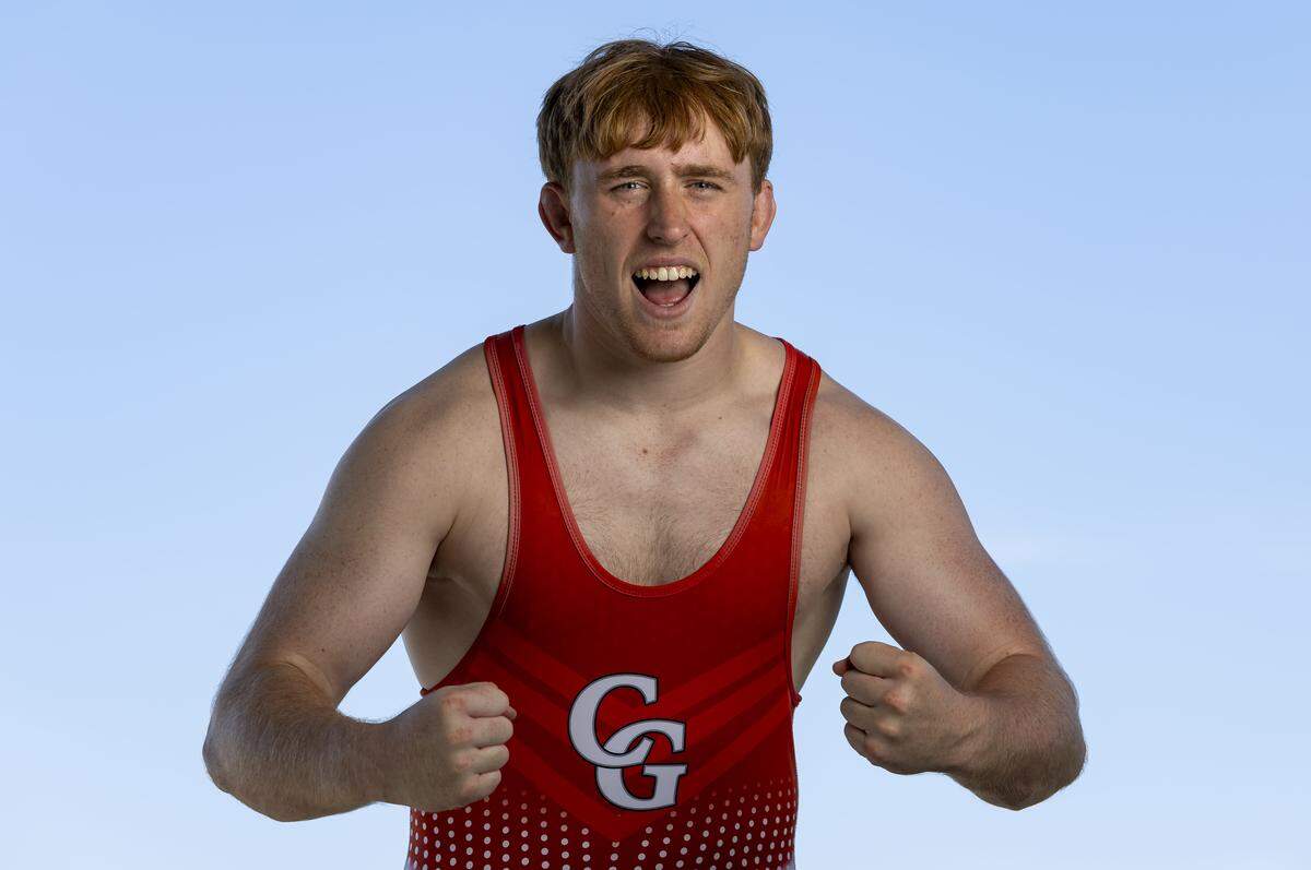 Michael Mocco, Cardinal Gibbons High School, Wrestling. All-Broward players photographed at Brian Piccolo Sports Park on Wednesday, March 25, 2026, in Cooper City, Fla.