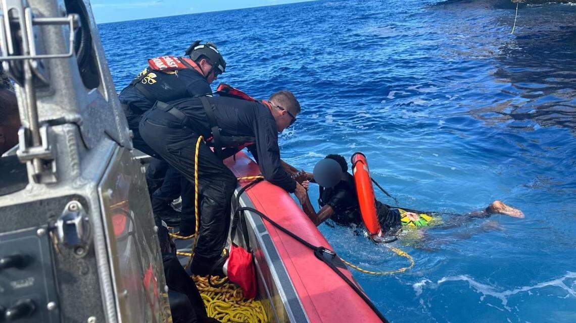 Coast Guard rescues Haitian migrants that smugglers abandoned on Monito, a remote nature reserve off Puerto Rico’s western coast