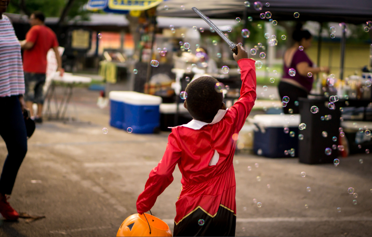 Freaky Friday Halloween event at Harris Field Pavilion in Homestead.
