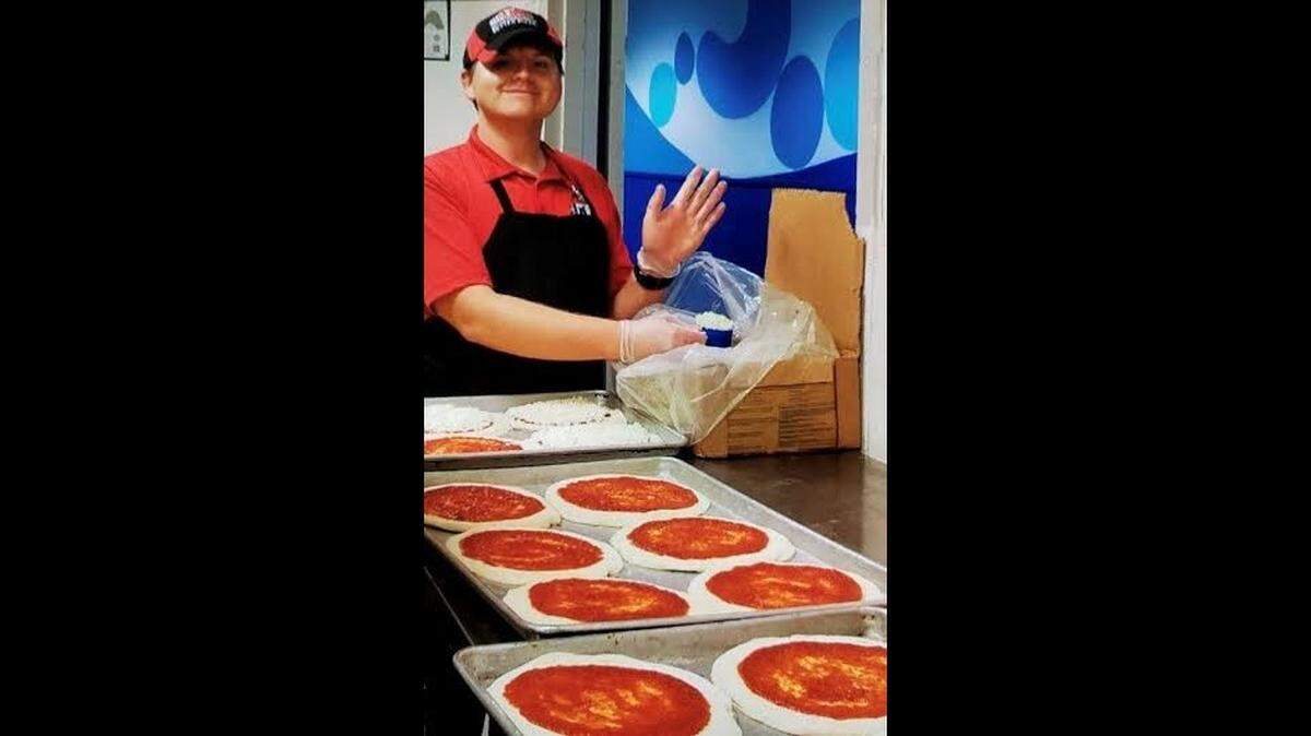 Tyler Borjas, 25, is fighting to get his rights back after he was placed under guardianship by the courts. In this undated photo, Borjas makes pizzas at AmericanAirlines Arena.