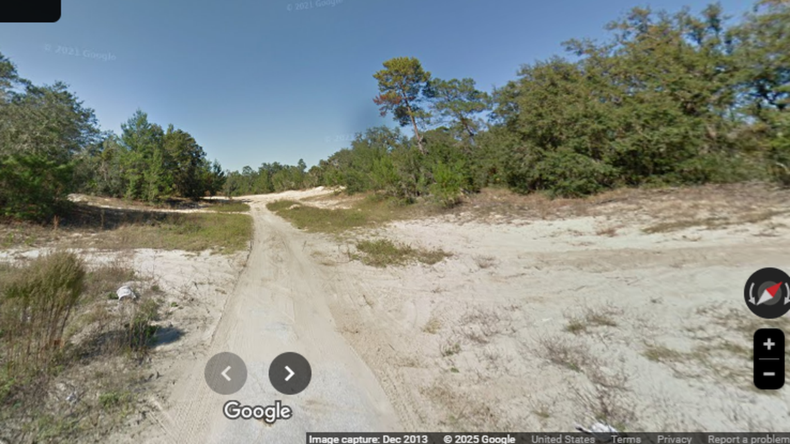 The attack happened in the woods off Apalachicola Circle and Spring Garden Avenue in DeLeon Springs, investigators in Florida say.