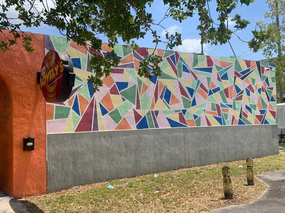 The west side of Lucky’s, 1622 NW 62nd St.