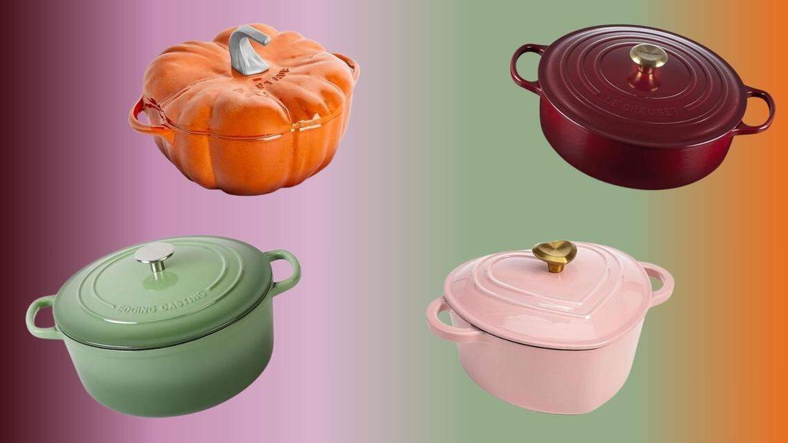 Bake, roast and braise your way to fall comfort foods with these enameled cast iron Dutch ovens