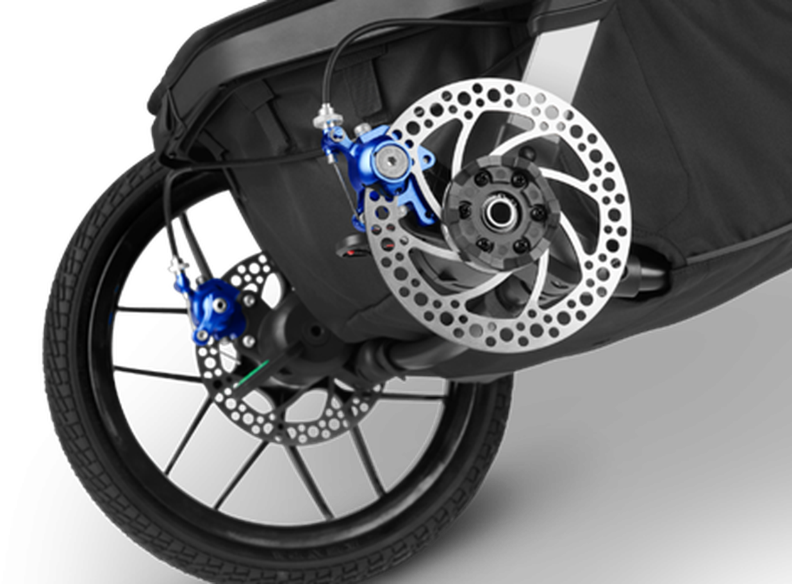 UPPABaby All-Terrain Ridge Jogging stroller rear disc brakes