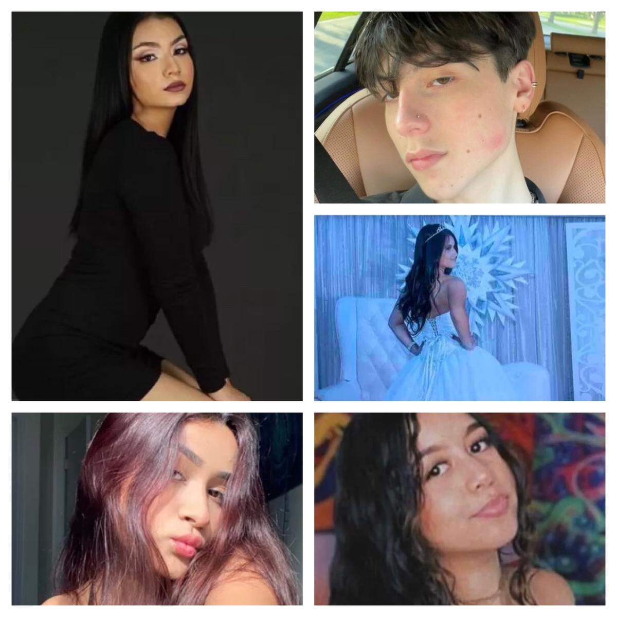 People who say they knew the wrong-way crash victims identified them as Valeria Cáceres, Valeria Peña, Daniela Marcano, Briana Pacalagua and Giancarlo Arias.