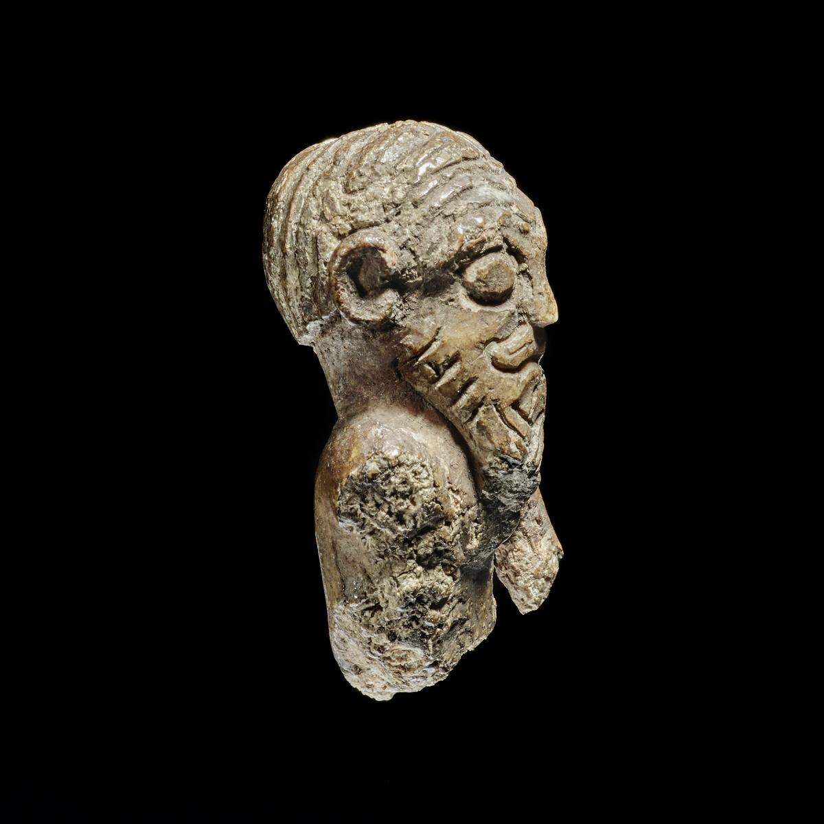 The piece allowed researchers to see the full depiction of a Viking’s hair from all angles.