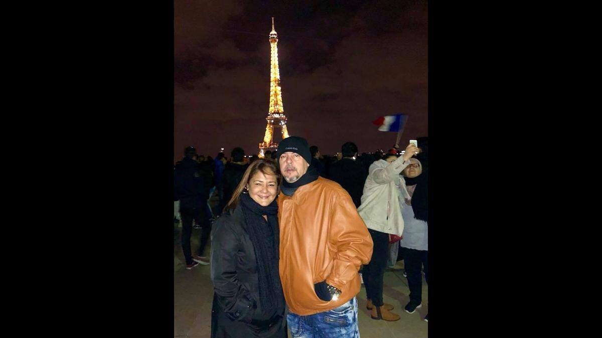 Yovany Serna and Vivian Rodriguez, pictured here in an undated Facebook photo in Paris. The Hialeah couple has been convicted of fleecing an investor of over $1 million.