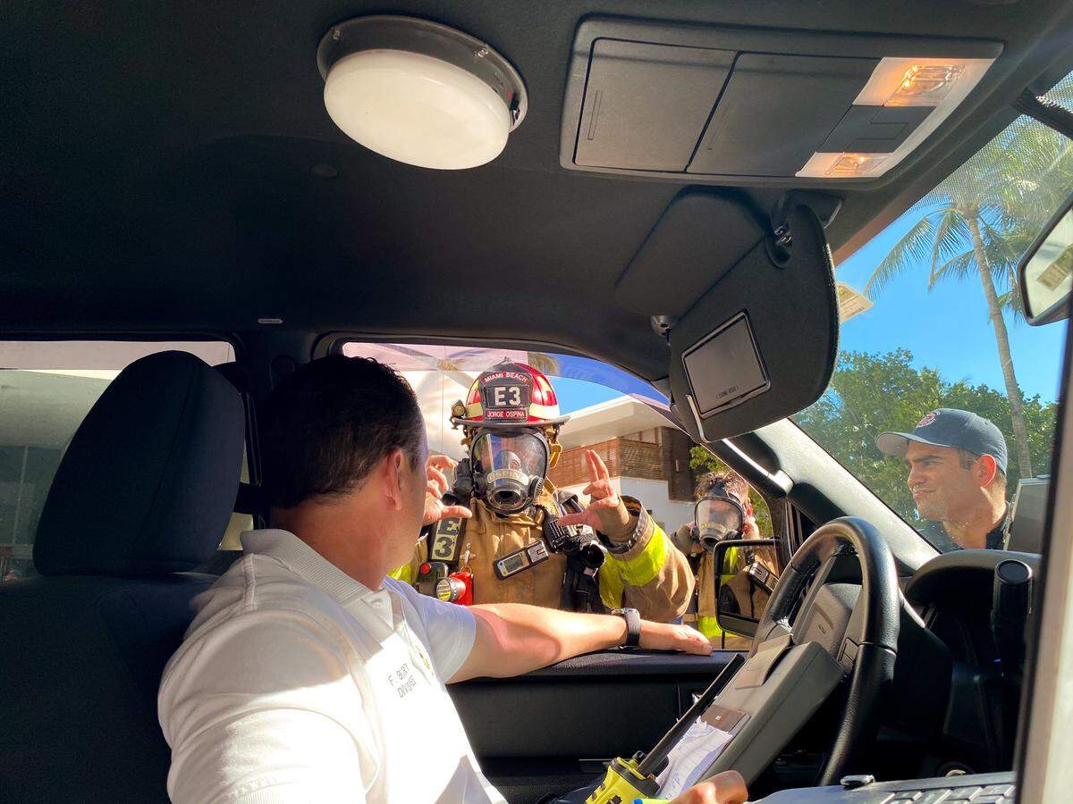 Miami Beach Fire Rescue crews reportedly evacuated the Shore Club hotel in South Beach while crews worked to patch the carbon monoxide leak.