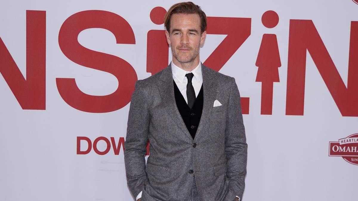 james van der beek at premiere of downsizing