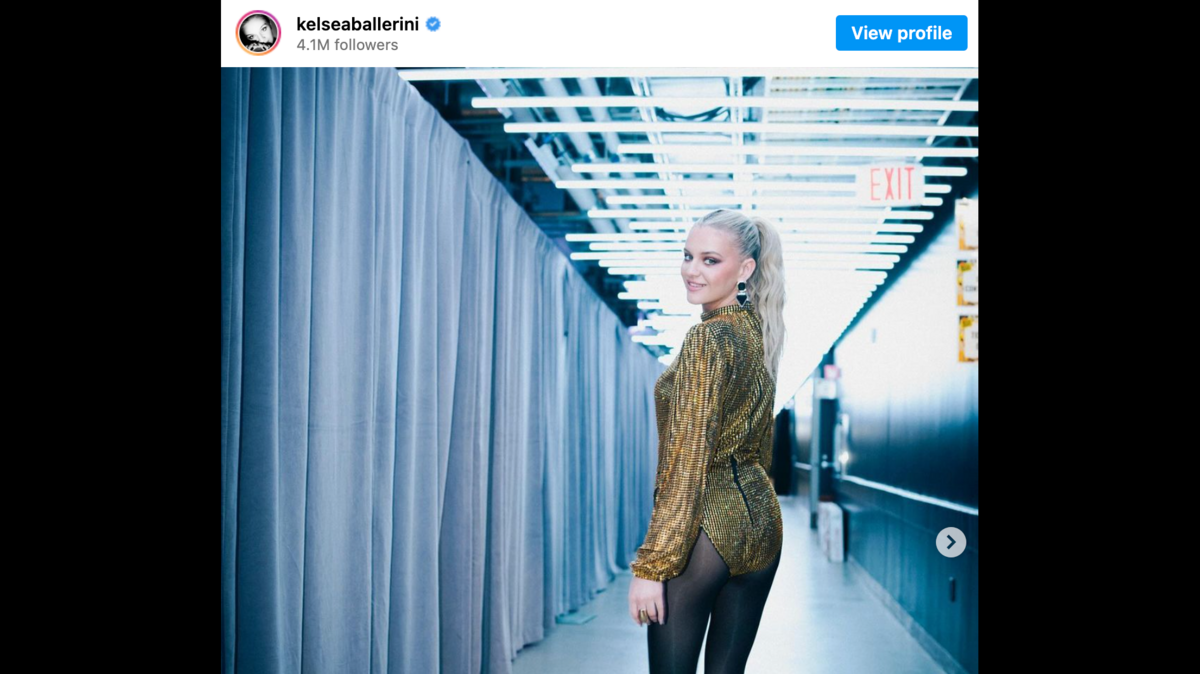 Kelsea Ballerini responds to people’s anticipated comments about her CMT Awards look.