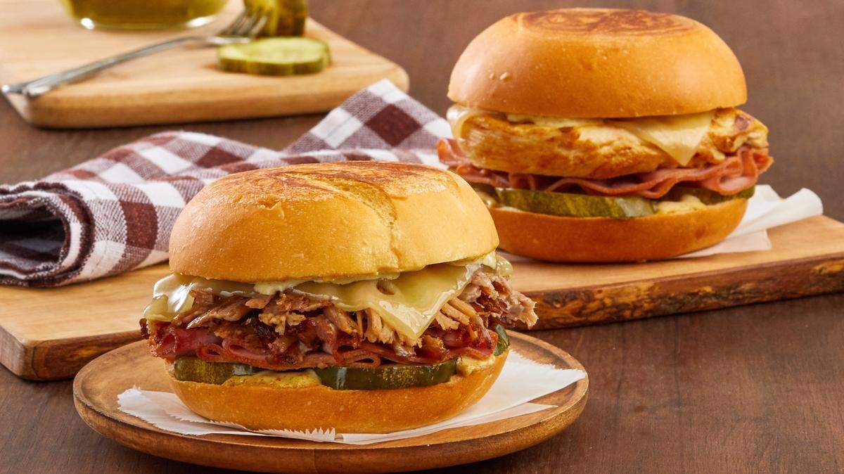 Yes. These are Cuban sandwiches. Ish.
