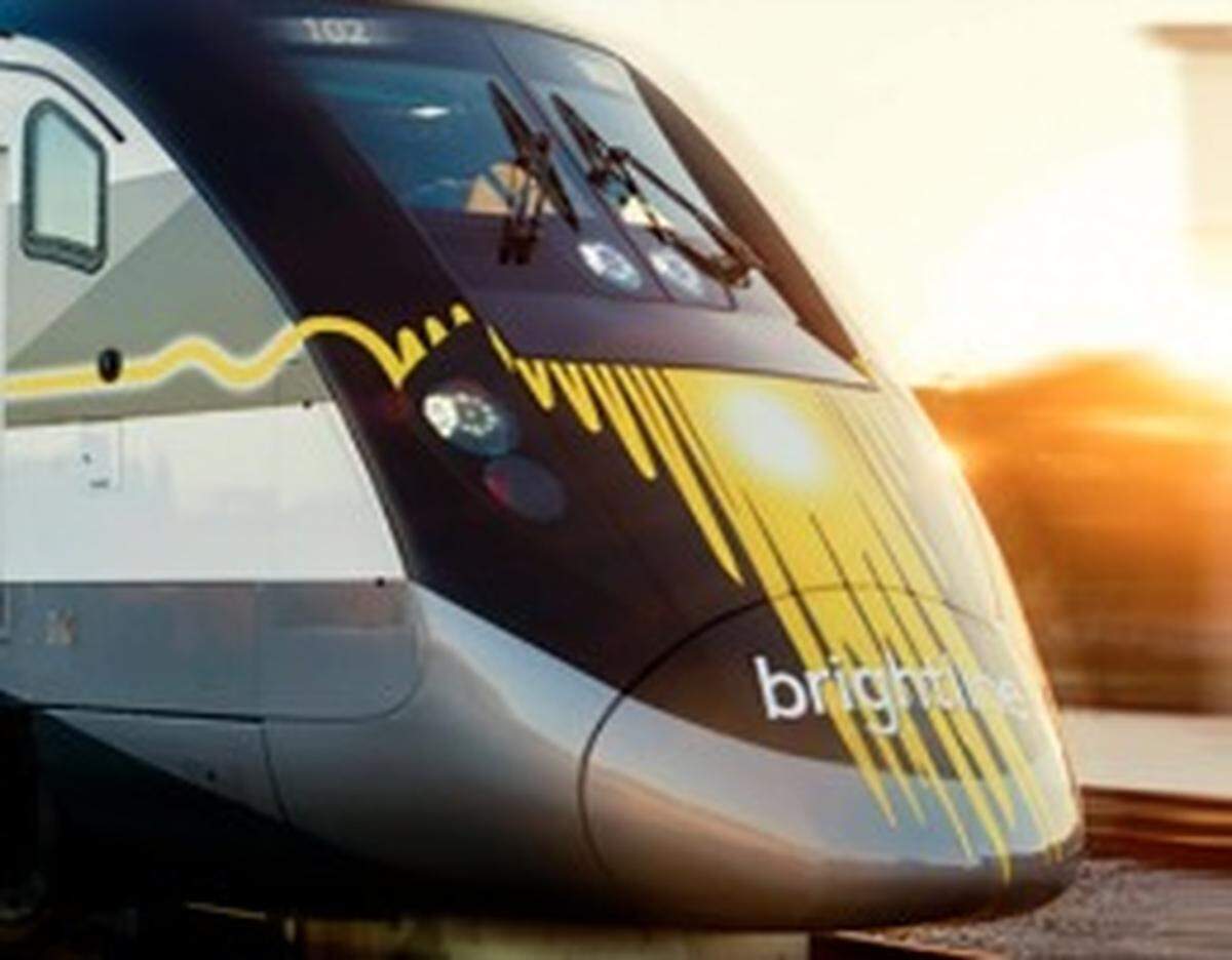 Brightline passenger train