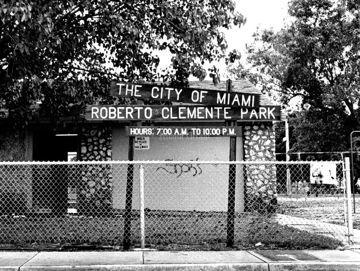 Roberto Clemente Park in Wynwood, Miami