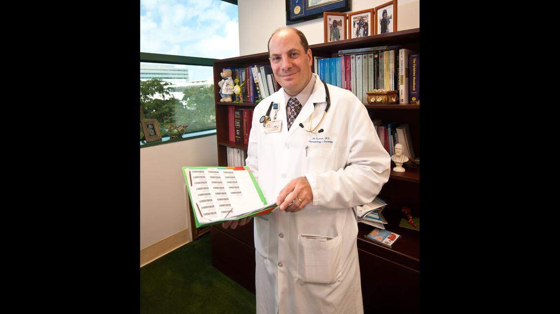 Dr. Mike Cusnir, co-director of gastrointestinal malignancies at Mount Sinai Medical Center in Miami Beach.