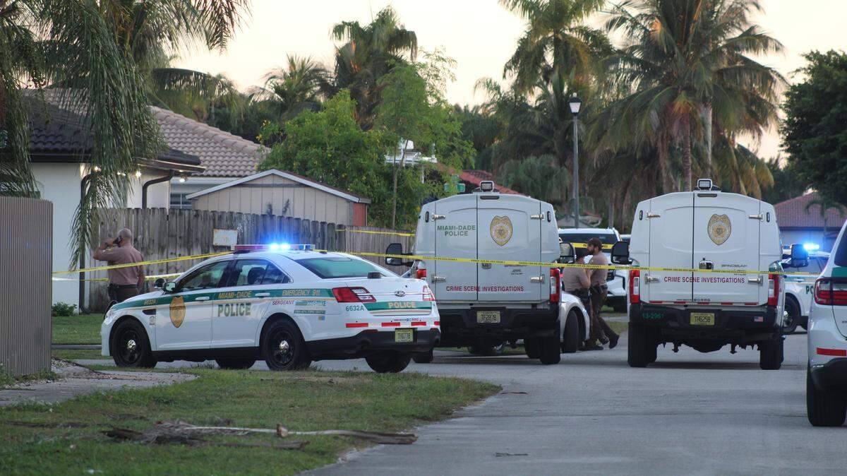 Miami-Dade deputies are investigating a a man and woman dead from gunshot wounds at a southwest Miami-Dade home in the 17000 block of Southwest 153rd Court.