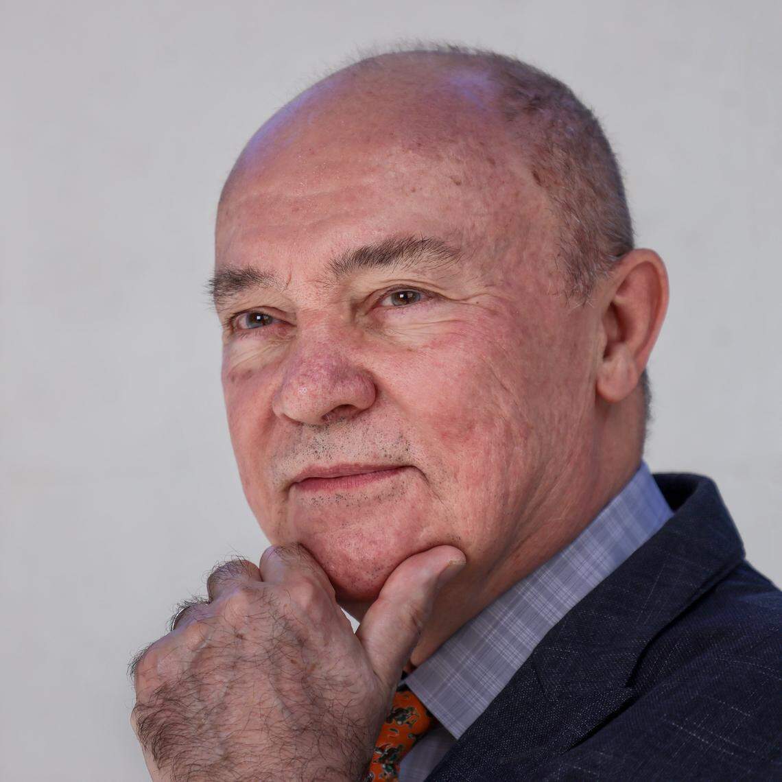 Jean-Pierre Bardet is photographed at J. Neville McArthur Engineering Building on Wednesday, November 19, 2025, at University of Miami in Coral Gables, Florida.