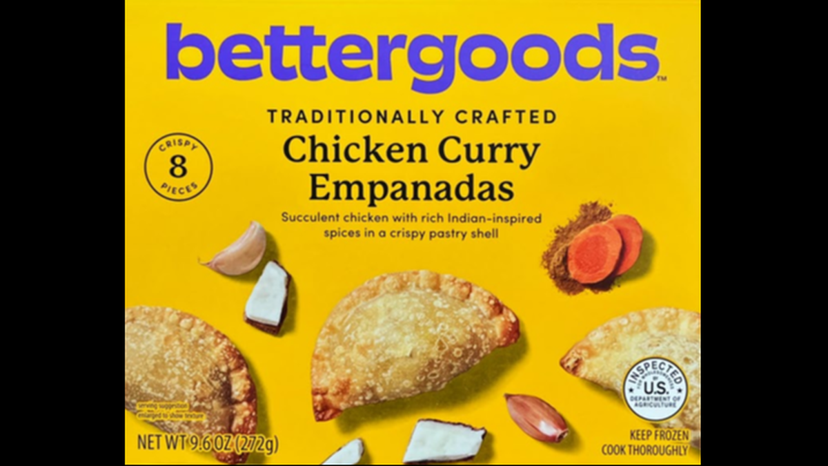 A bettergoods Chicken Curry Empanadas box might not have Chicken Curry Empanadas inside of it.