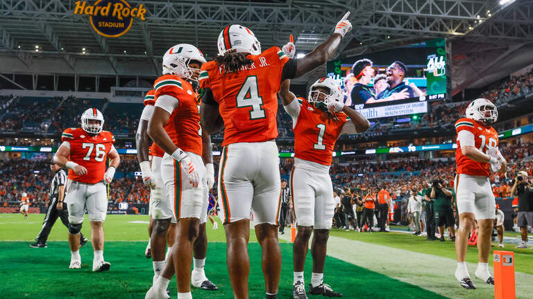Where the Miami Hurricanes rank in AP poll after win over Florida A&M Rattlers