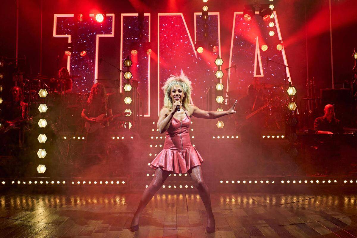 Elesha Paul Moses as Tina Turner in “TINA The Tina Turner Musical.”