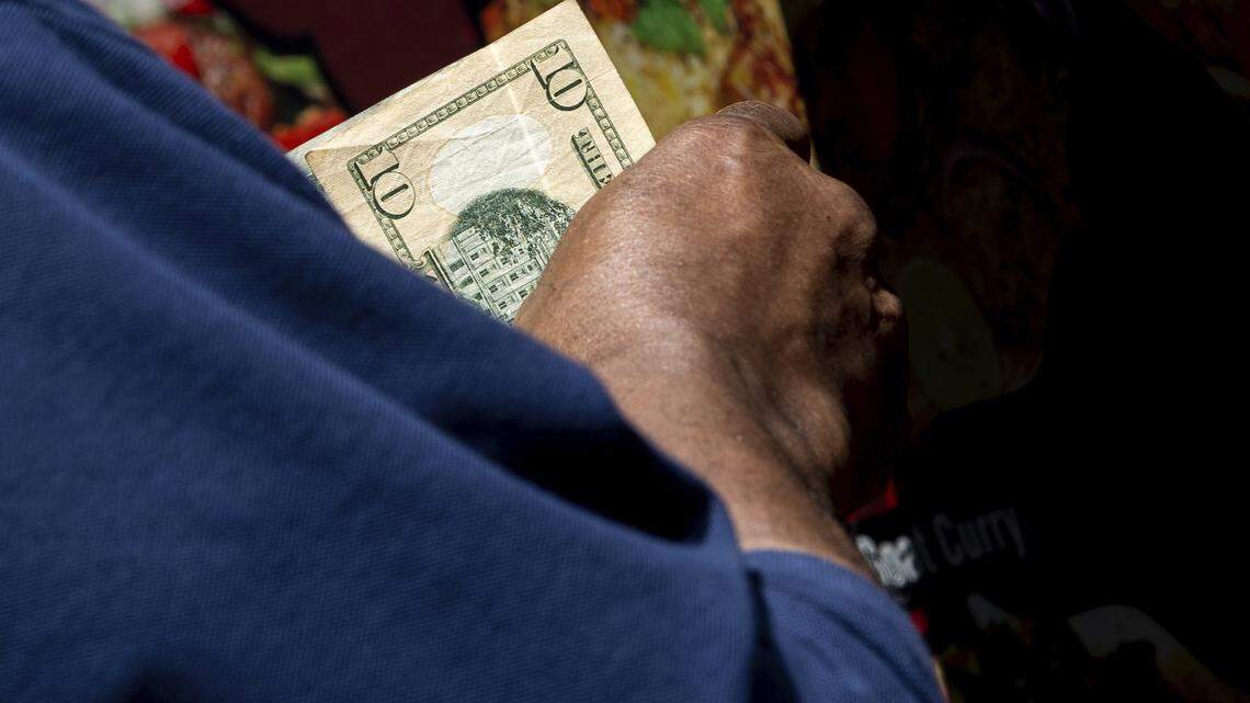 Social security beneficiaries may see a jump in their benefits next year, but experts warn that an increase could be damaging to the economy, (AP Photo/Julia Nikhinson)