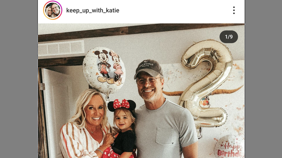 katie peterson with granddaughter sage