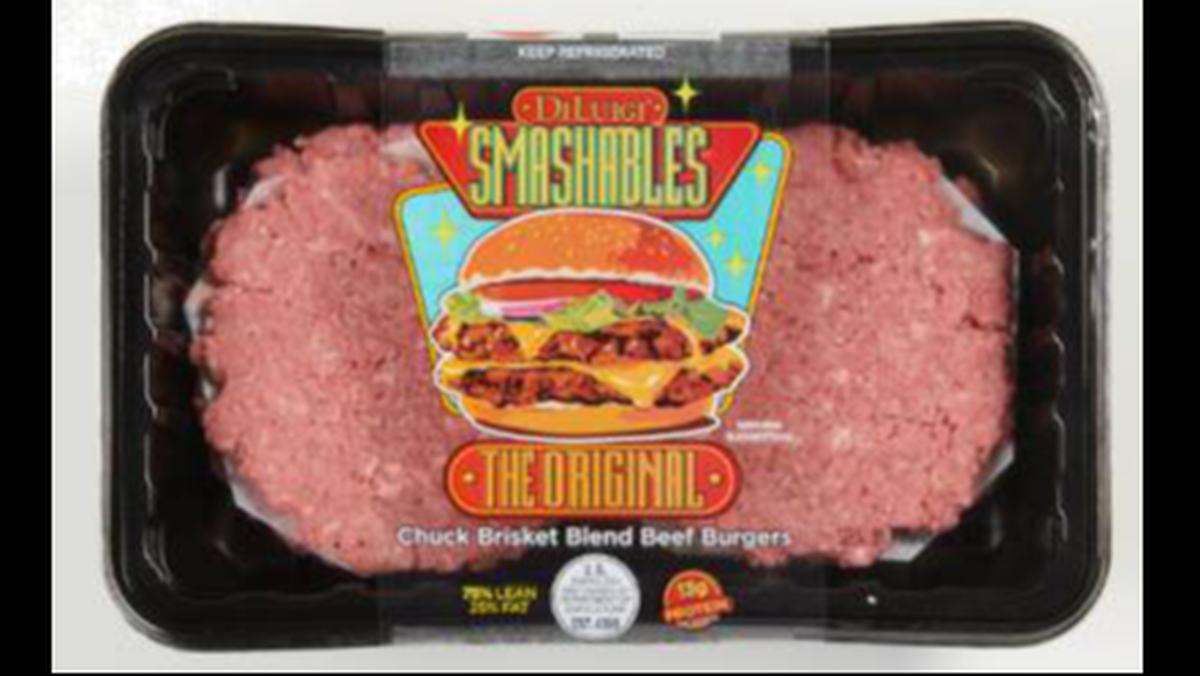 Two lots of DiLuigi Smashables The Original Style Smashburger hamburgers have been recalled.