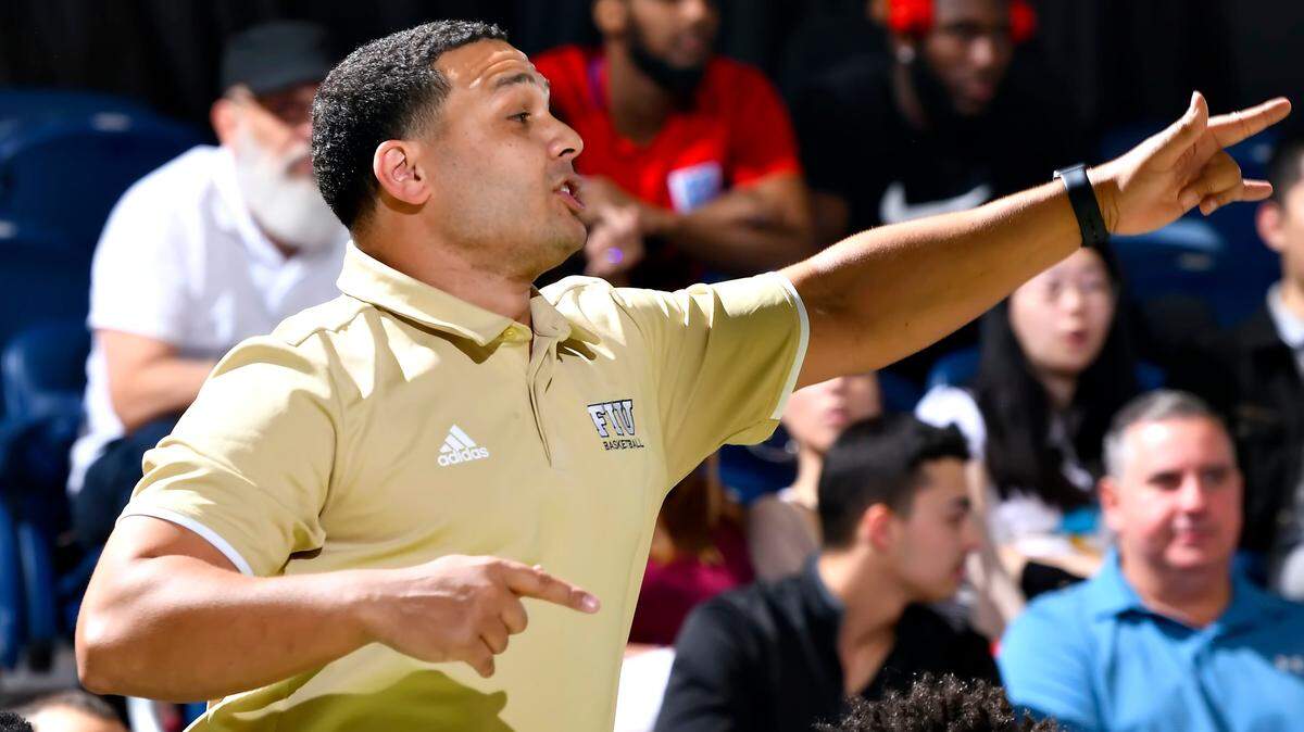 FIU men’s basketball coach Jeremy Ballard.