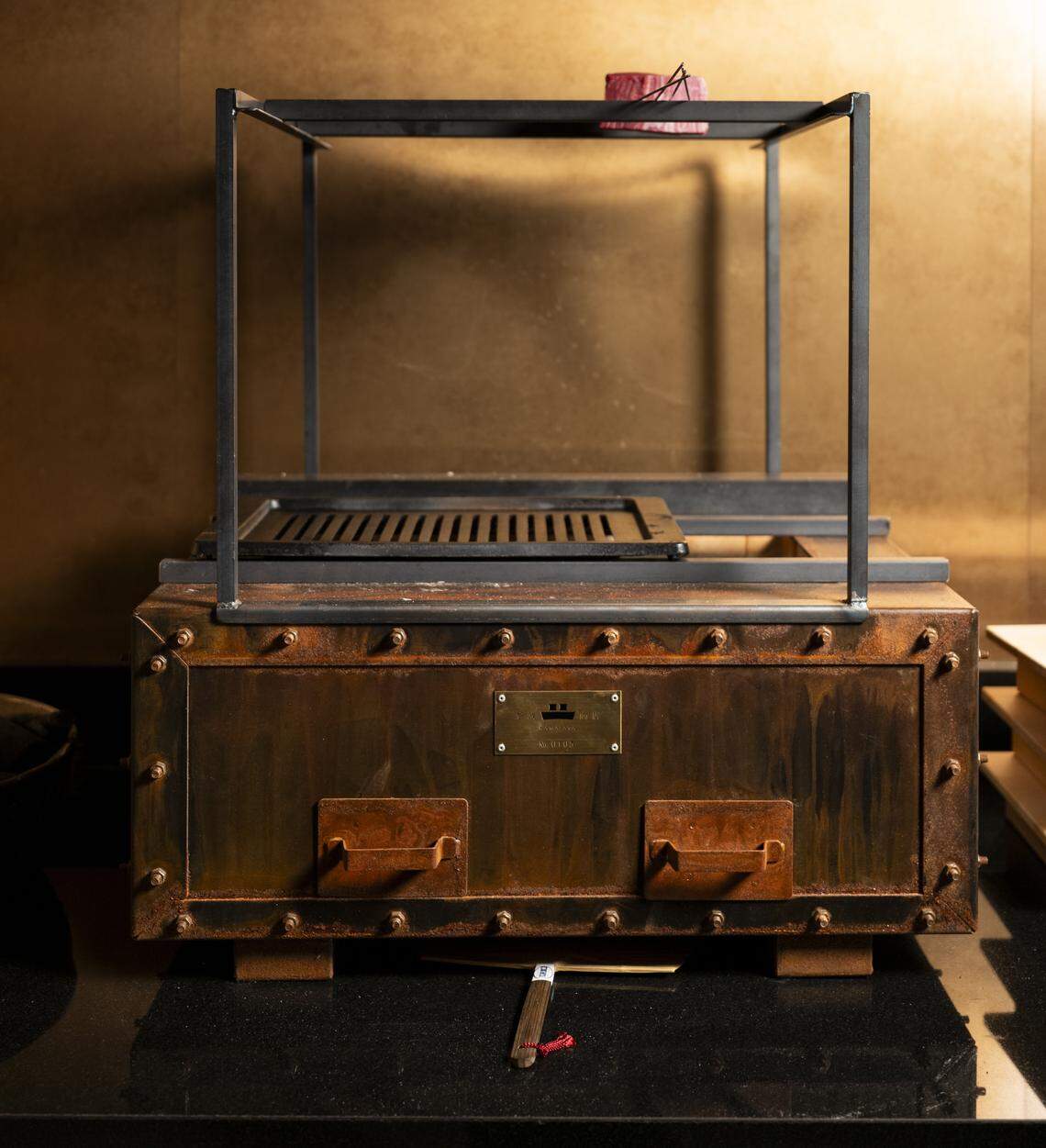 The Kama-Asa Konro grill at Karyu in the Design District.