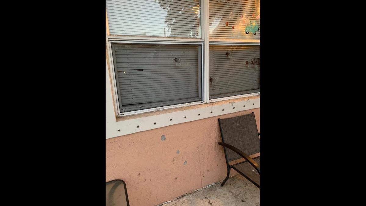 More than 20 bullets were fired into a Miramar home, striking a teen inside, on April 9, 2021, according to Miramar police.