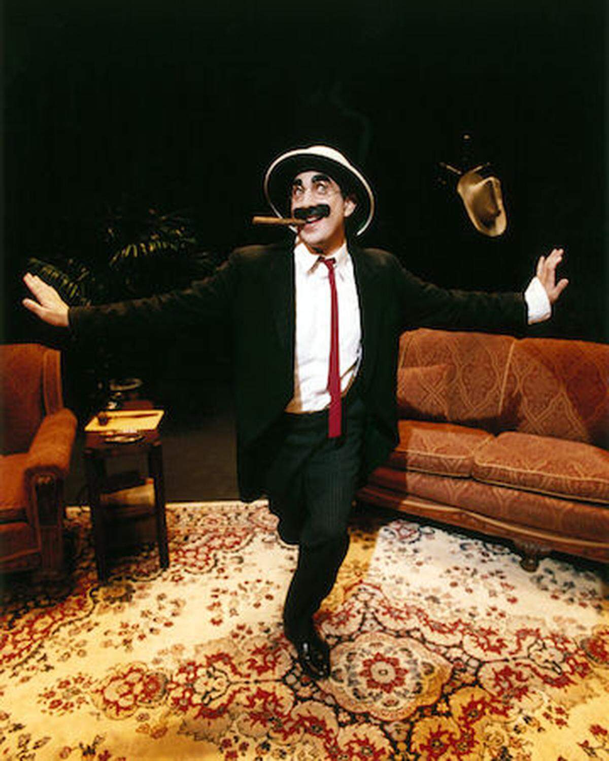 Frank Ferrante performs a four-week run at The Wick Theatre & Costume Museum in Boca Raton in ‘Groucho’ opening Oct. 10 in Boca Raton.