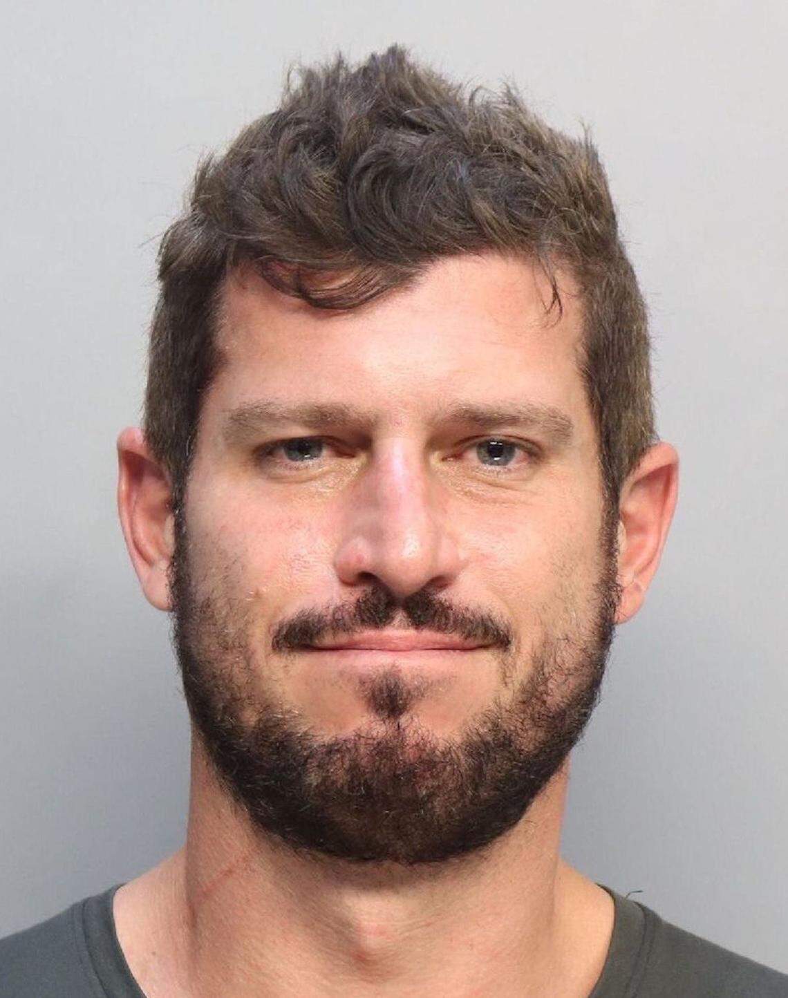 Ramon Jamil Jesurun Jr., who has been charged with six felony battery charges for allegedly attacking a security guard at Hard Rock Stadium during the melee at the July 14, 2024, Copa America final between Colombia and Argentina.