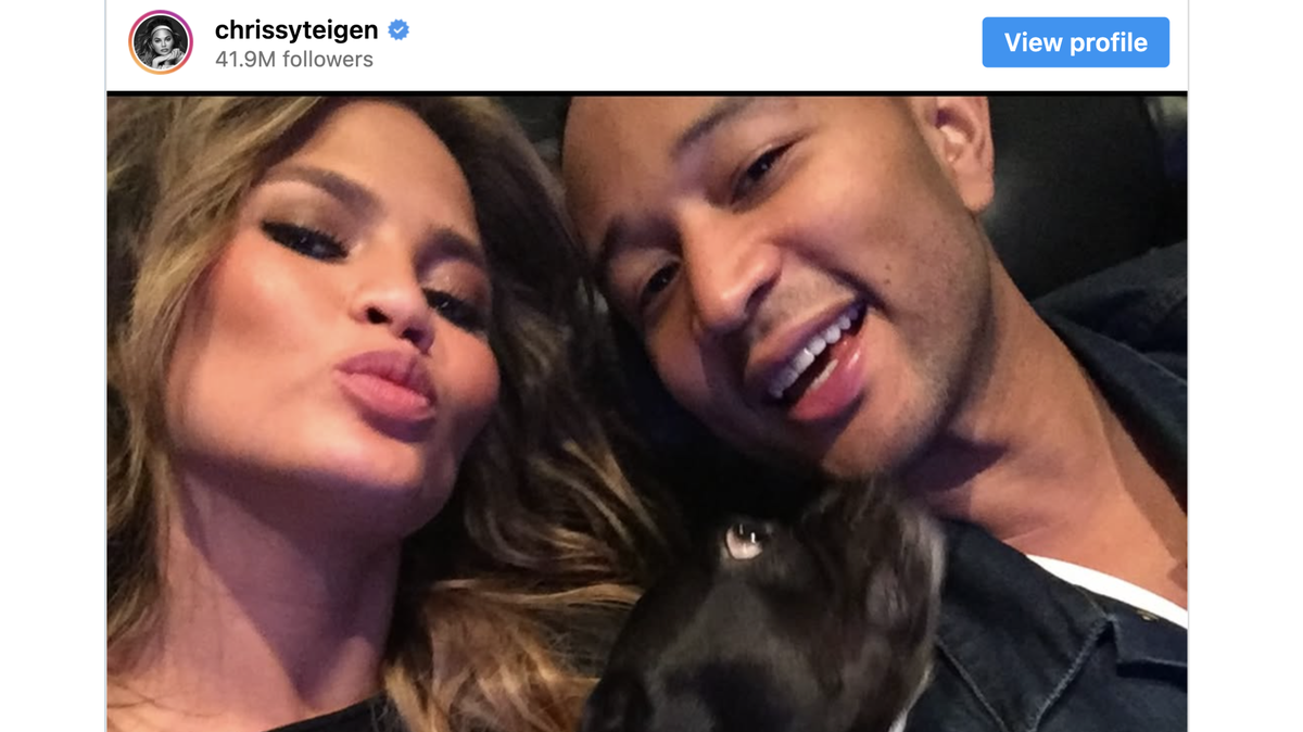Chrissy Teigen reveals her beloved dog Penny has died.